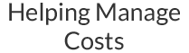 Helping Manage Costs